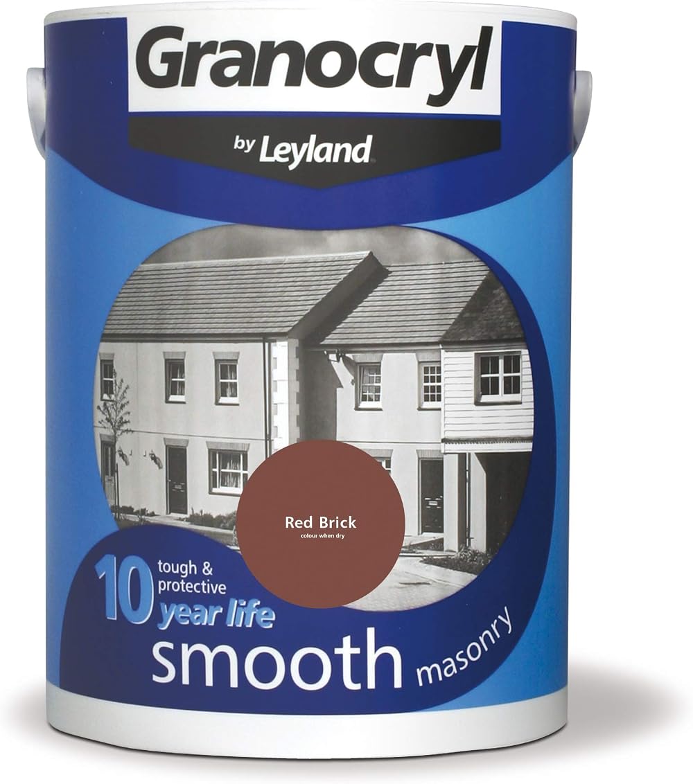 Leyland Granocryl Smooth Masonry Red Brick 5L