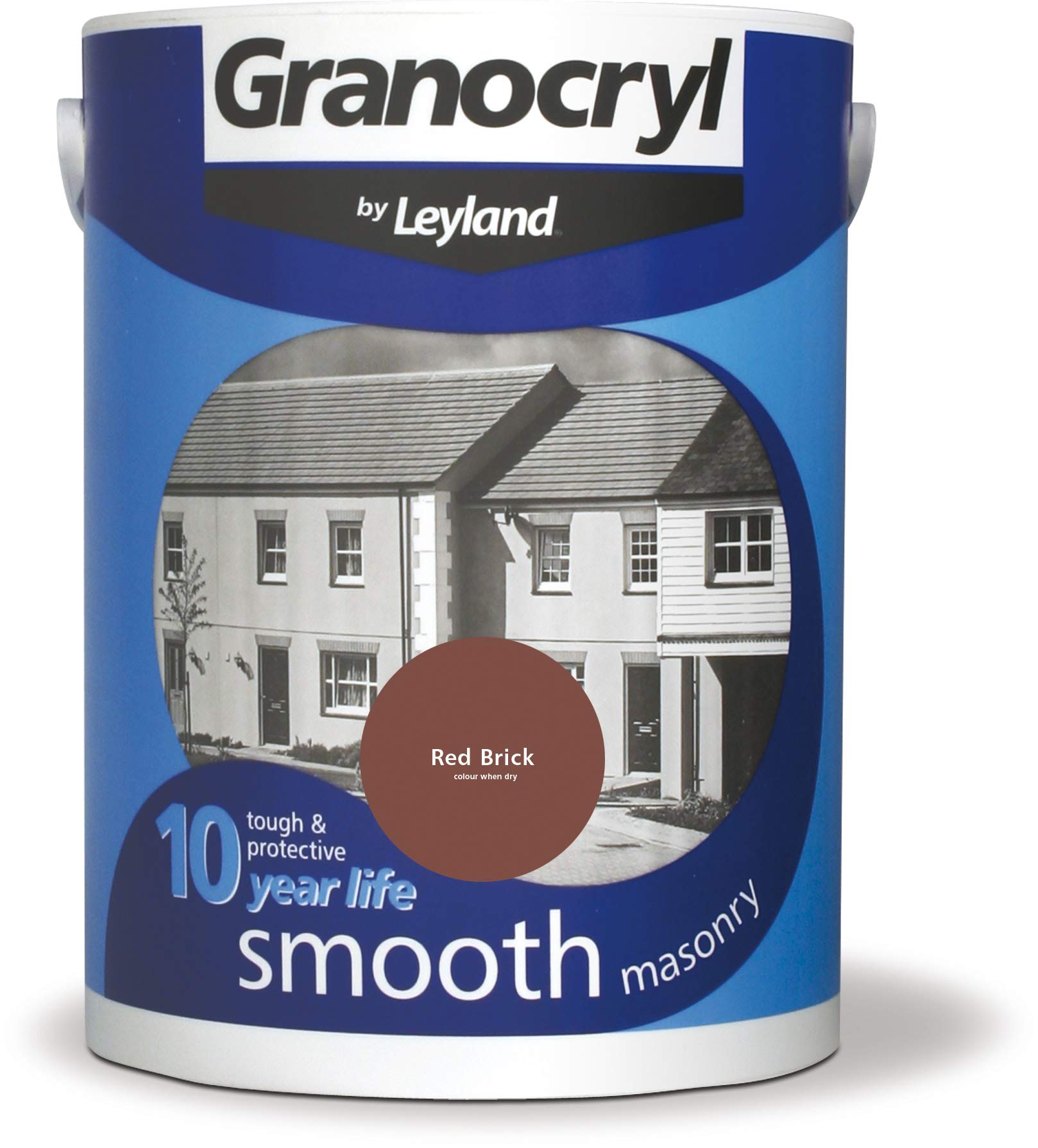 Leyland Granocryl Smooth Masonry, Red Brick, 5L