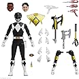 Super7 ULTIMATES! Mighty Morphin Power Rangers Black Ranger - 7" Power Rangers Action Figure with Accessories Classic TV Show Collectibles