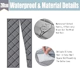 ZHhan Magnetic Thermal Insulated Door Curtain Waterproof Cotton Windproof view 2