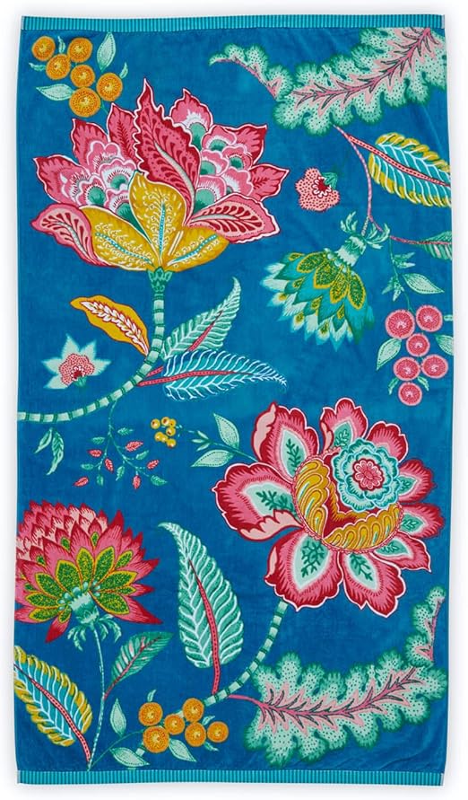 Pip Studio Jambo Beach Towel 100 X 180 Cm Blue