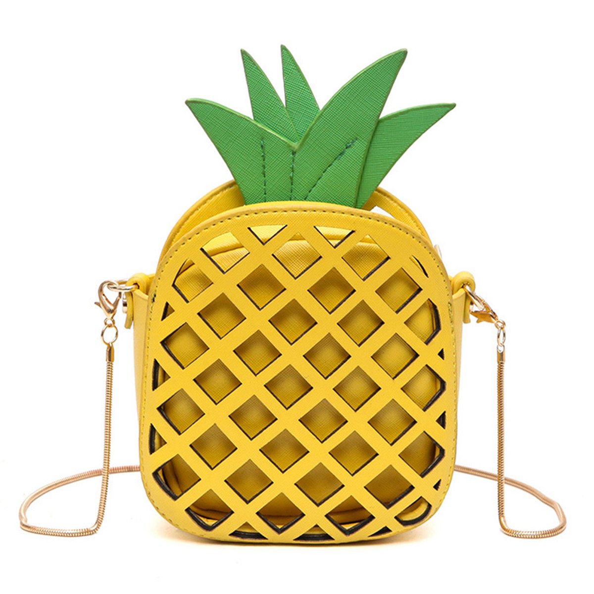 pineapple clutch bag