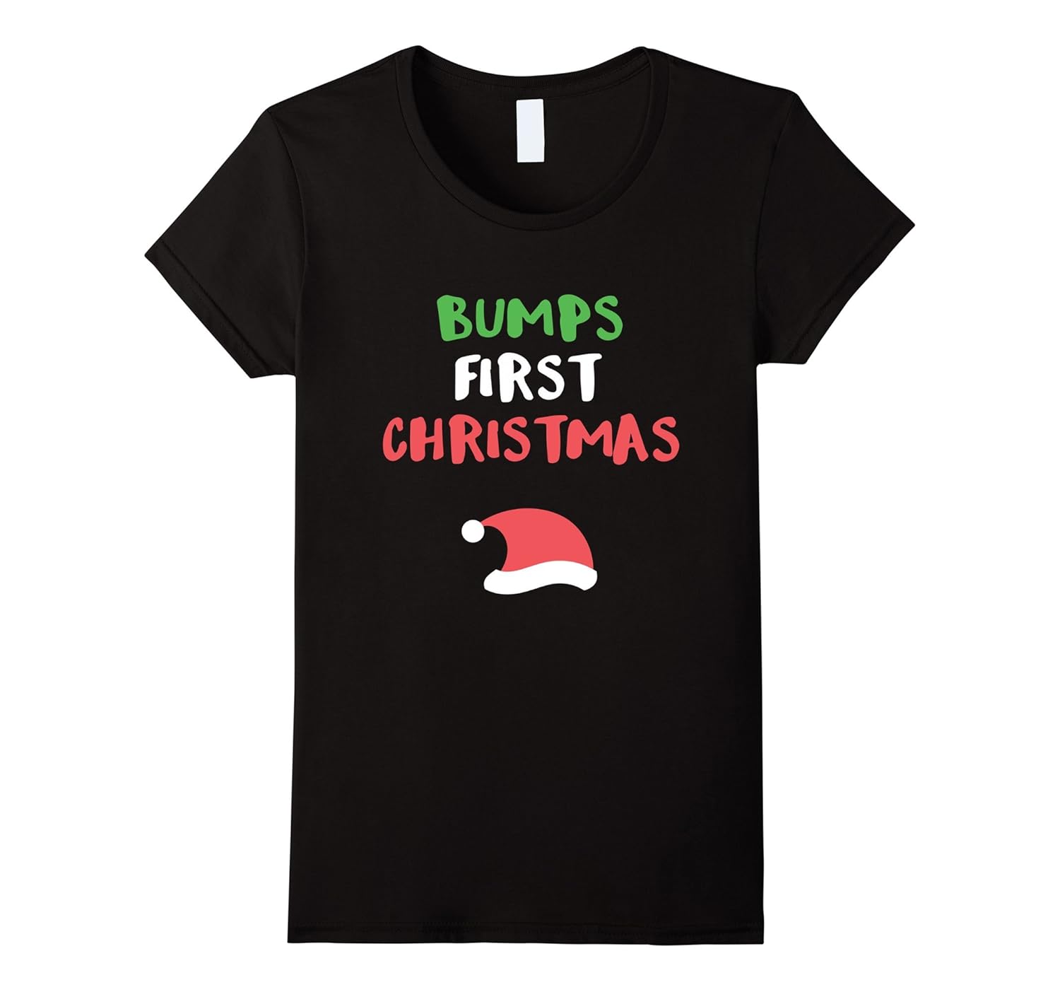 Womens Bumps first christmas shirt - Baby Reveal Shirt-ANZ