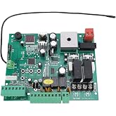 Swing Gate Opener Control Board, Advanced Dual Arm Automatic Gate Controller with 3 Remotes Customizable Security Features for Residential Commercial Properties