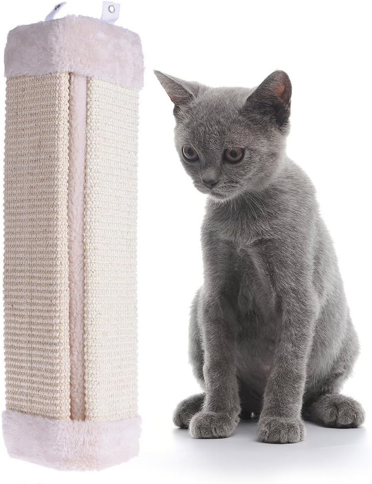 corner mounted cat scratcher