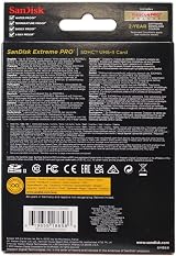 SanDisk Extreme PRO 32GB SDHC UHS-II V90 U3 260MB/s 300MB/s view 5