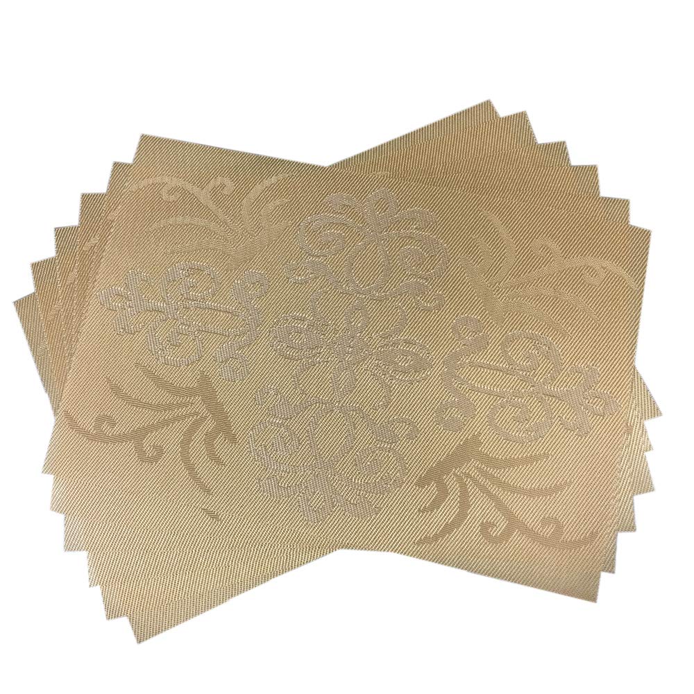 Set Of 6 Vinyl Placemats Coastats Coasters Plastic Vintage Tableware