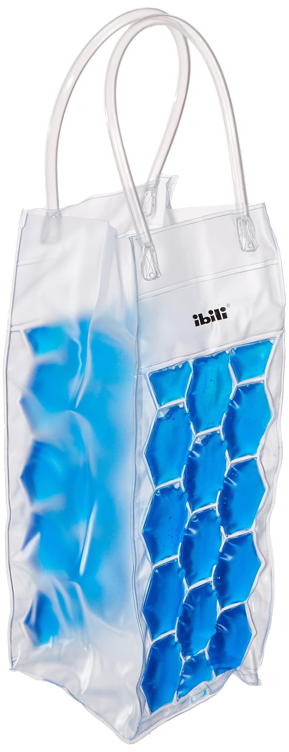 Ibili 2-Sided Bottle Cooler Bag, Transparent, 25 x 10 cm