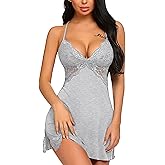 Avidlove Women Lingerie Lace Chemise Sleepwear Babydoll Teddy Lingerie