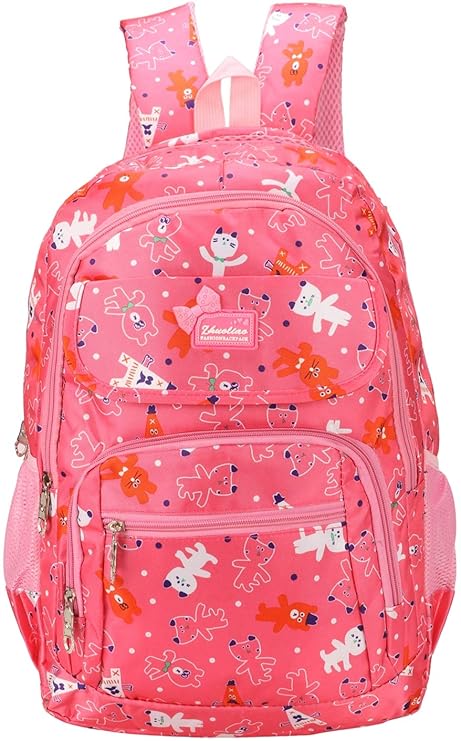 designer pink backpack