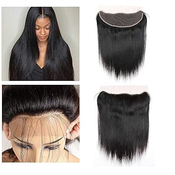 Amazon Com Friskylov 10inch Straight Human Hair Frontal Closure