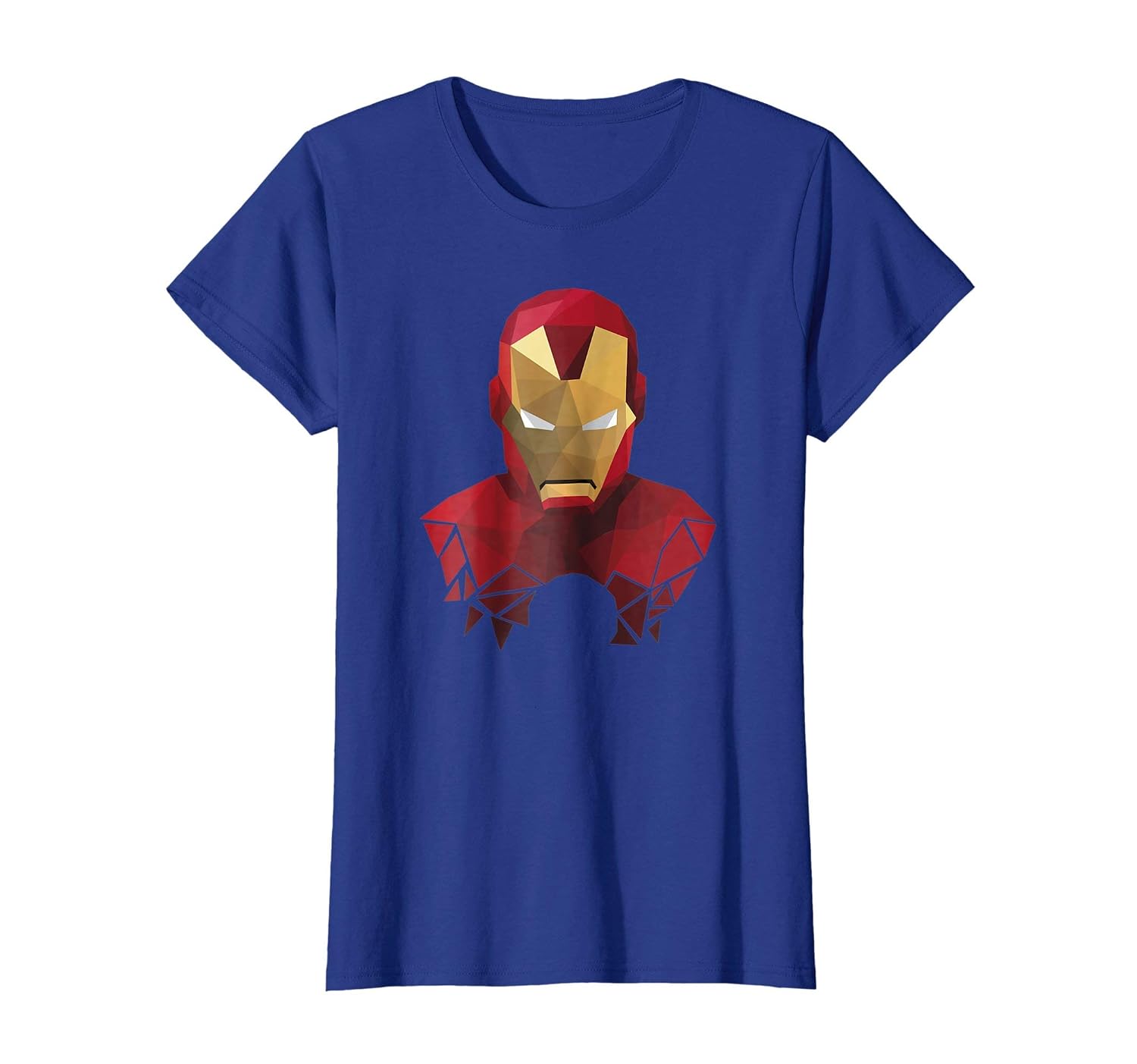 Iron Man Geometric Prism Shape Art 