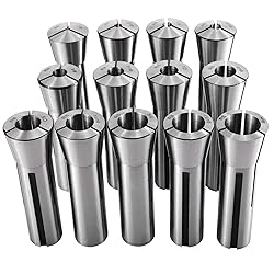 KUNTEC 13 Piece Precision R8 Collet Set Mill