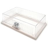 HVAC Premium Clear Plastic Designer Thermostat Cover- Solid and Ring Bases - 7-1/16" x 4-1/8"