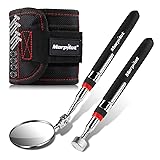 Magnetic Wristbands, Morpilot Magnetic Tool, Incl. Magnetic Pick Up Tool, Inspec