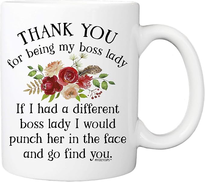 dear boss lady mug
