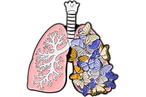 LUKGELYAM Uterus Brooch Pins Medical Ovaries Brooch Badge Lapel Pin Nurse Enamel Pins Uterine Medicine Brooches Gifts for Medical Doctor Nurse Women Girls Graduation Student