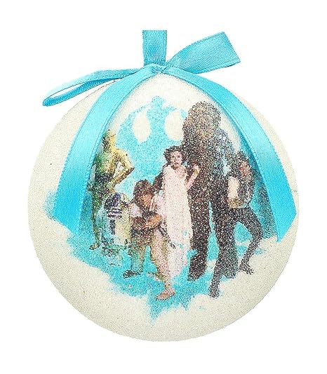 STAR WARS Rebellen Fraktion – Weihnachtskugel, weiß