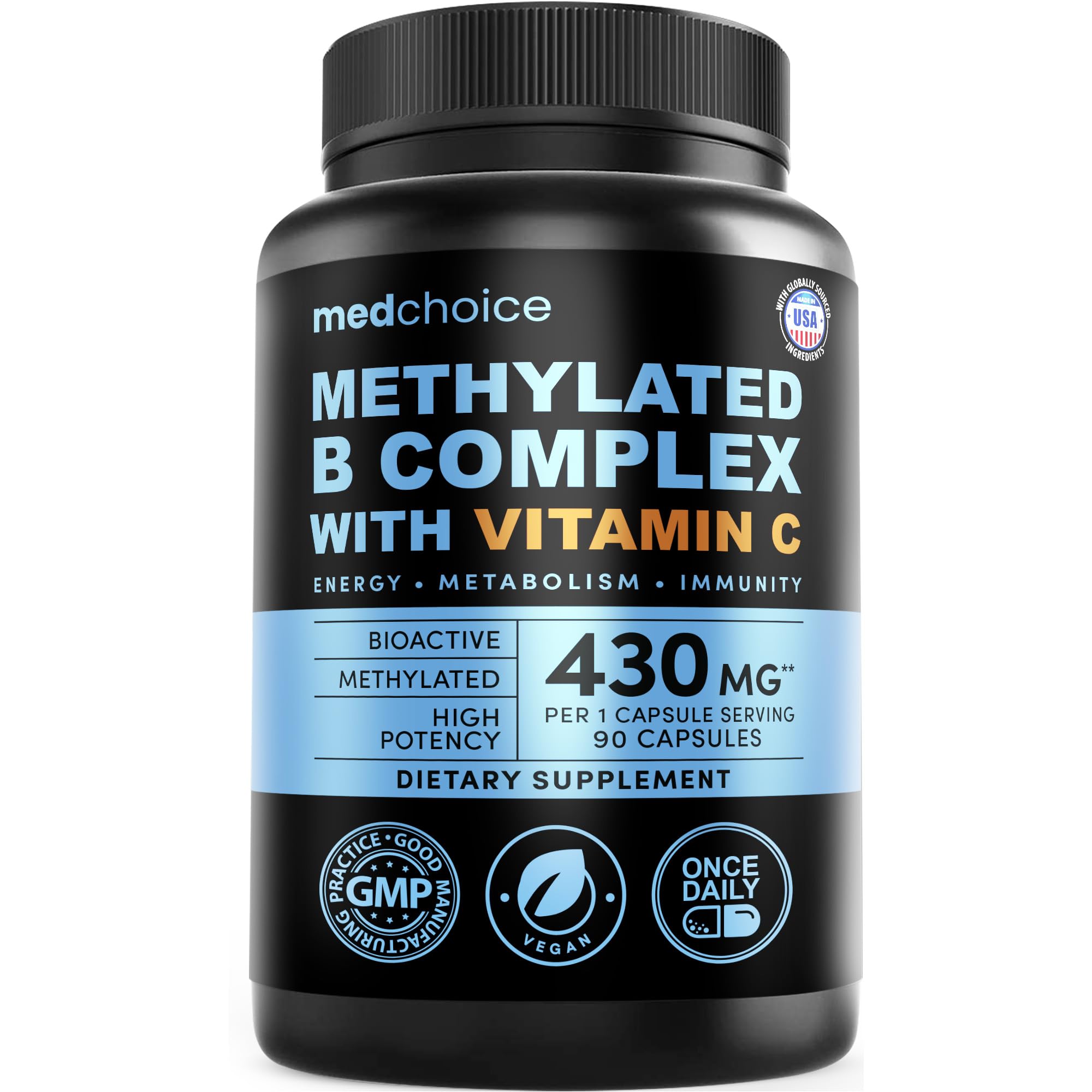 Methylated B Complex with Vitamin C 430 mg