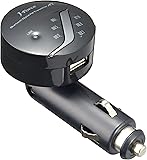 J-Force Bluetooth FMトランスミッター ( AAC / aptX対応 ) ブラック JF-BTFMAXK