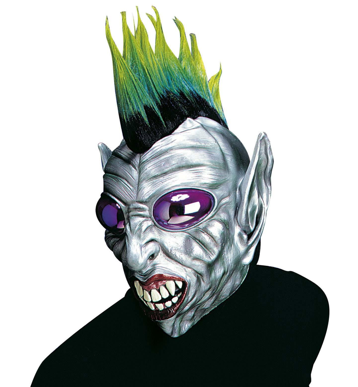 Punk Alien Mask withCrest Animals Masks Eyemasks & Disguises for Masquerade Fancy Dress Costume Accessory