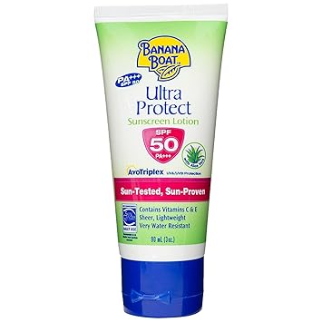 Banana Boat Ultra Protect Sunscreen Lotion SPF 50, 90ml