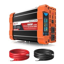 BELTTT 1000Watt Pure Sine Wave Inverter 12V DC to