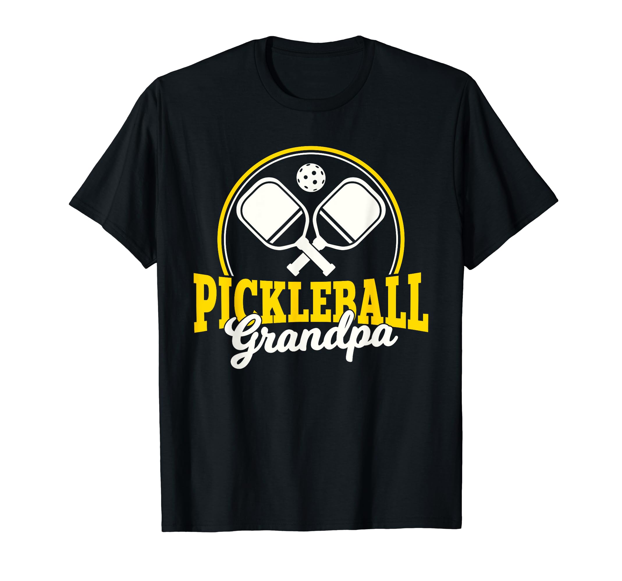 Pickleball Grandpa Saying Pickleball Paddles Grandfather T-Shirt