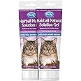 PetAg Hairball Natural Solution Gel Supplement for Cats - 3.5 oz, Pack of 2 - Helps Prevent and Reduce Hairballs in Cats 6 Months and Older - Petrolatum Free