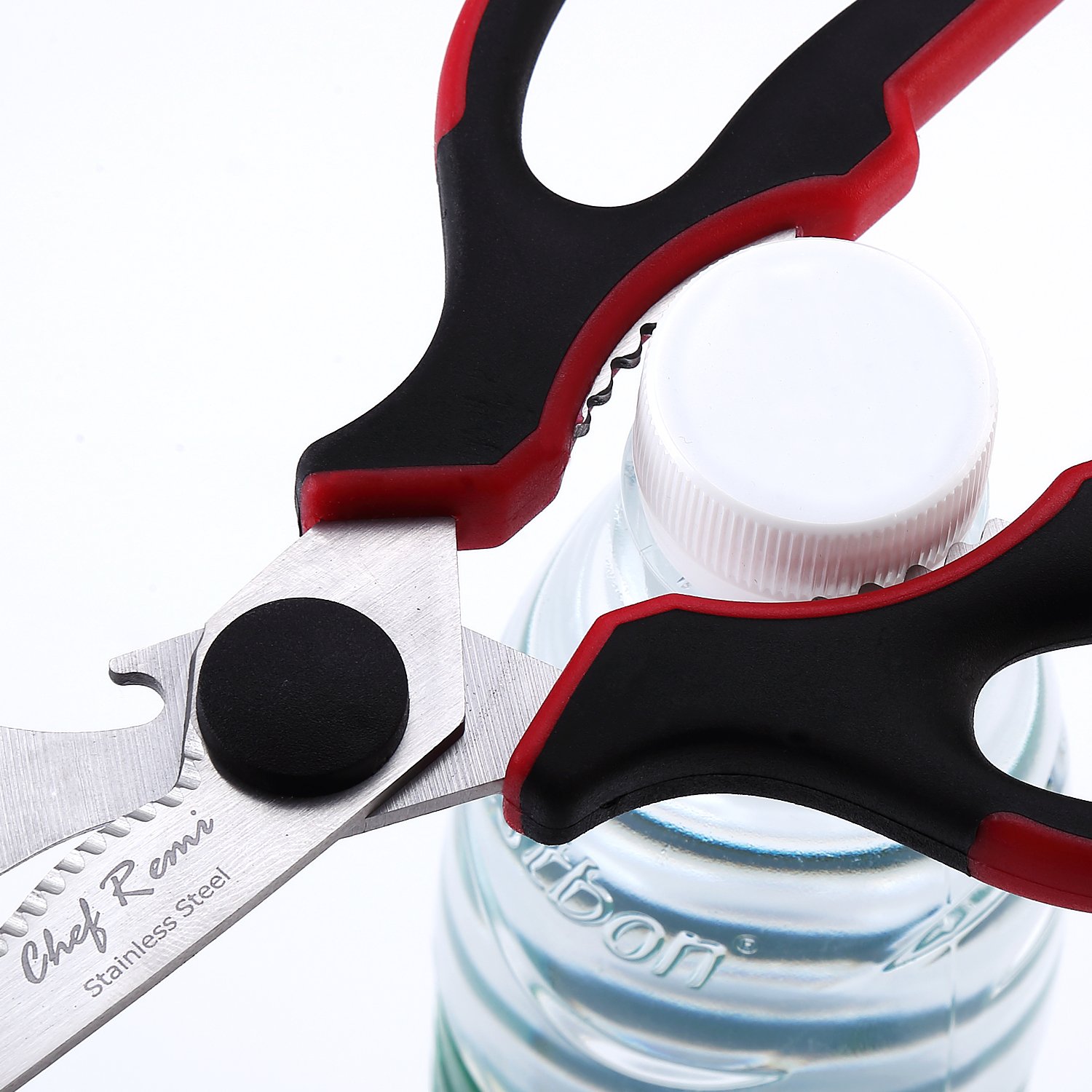 Tijeras de Cocina de Alta Resistencia – Galardonadas como las Mejores Tijeras Multiusos, para Pollo, Carnes, Pescado, Aves, Verduras, Hierbas y Barbacoas – Afiladas como un Cuchillo