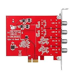 TBS6522H Quad Tuner PCIe Card DVB-S2X S2 S T2 T C2