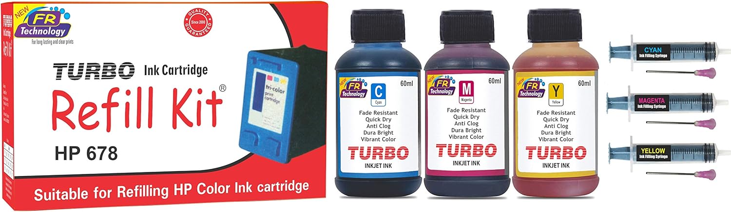 hp 678 black ink cartridge refill