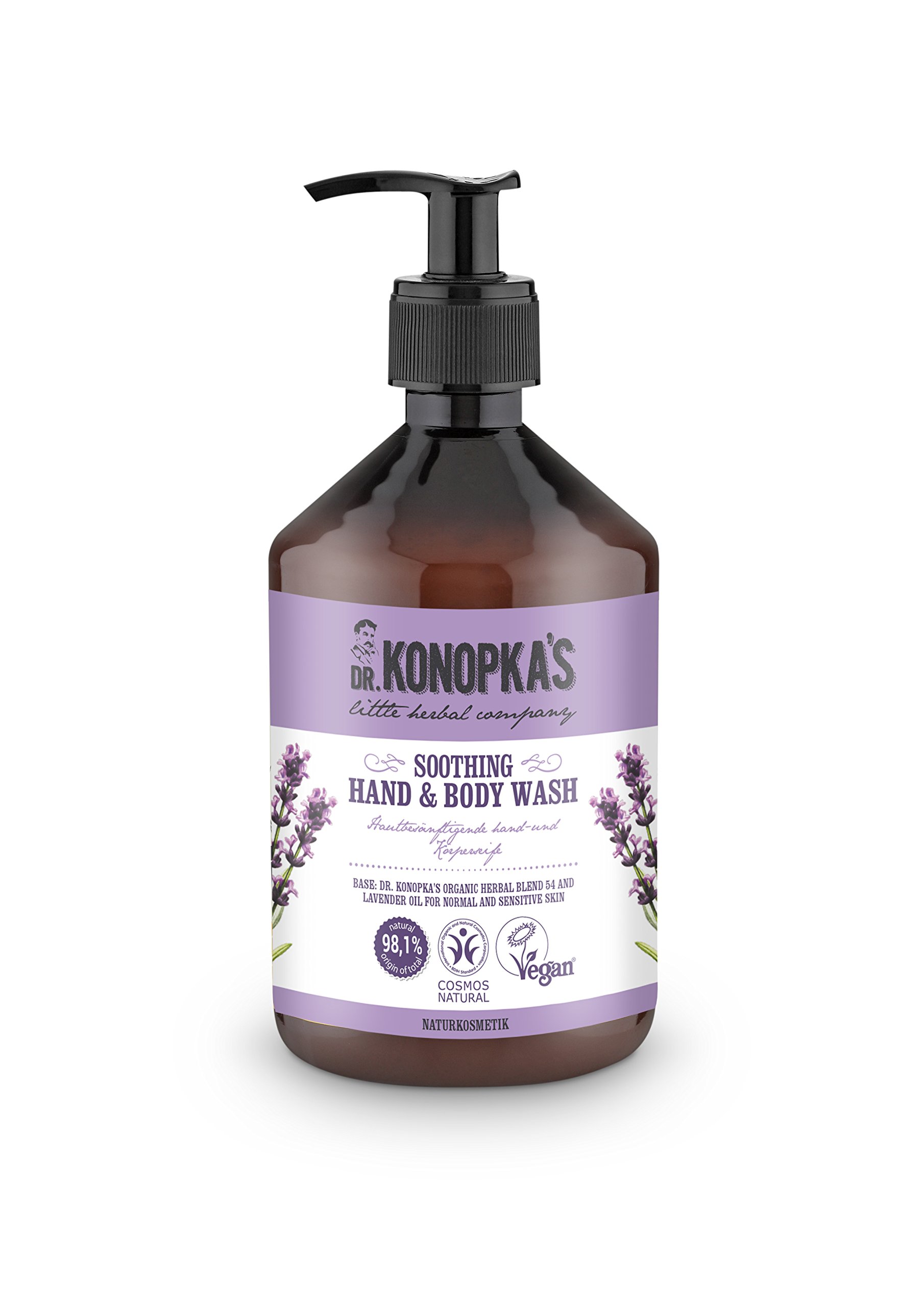 Dr.Konopka's Soothing Hand and Body Wash, 500 ml