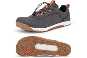 Pulltop Men's Barefoot Water Shoes | Quick-Dry | Lightweigh Wide Zero Drop Self-Draining Sole Amphibious Sneakers