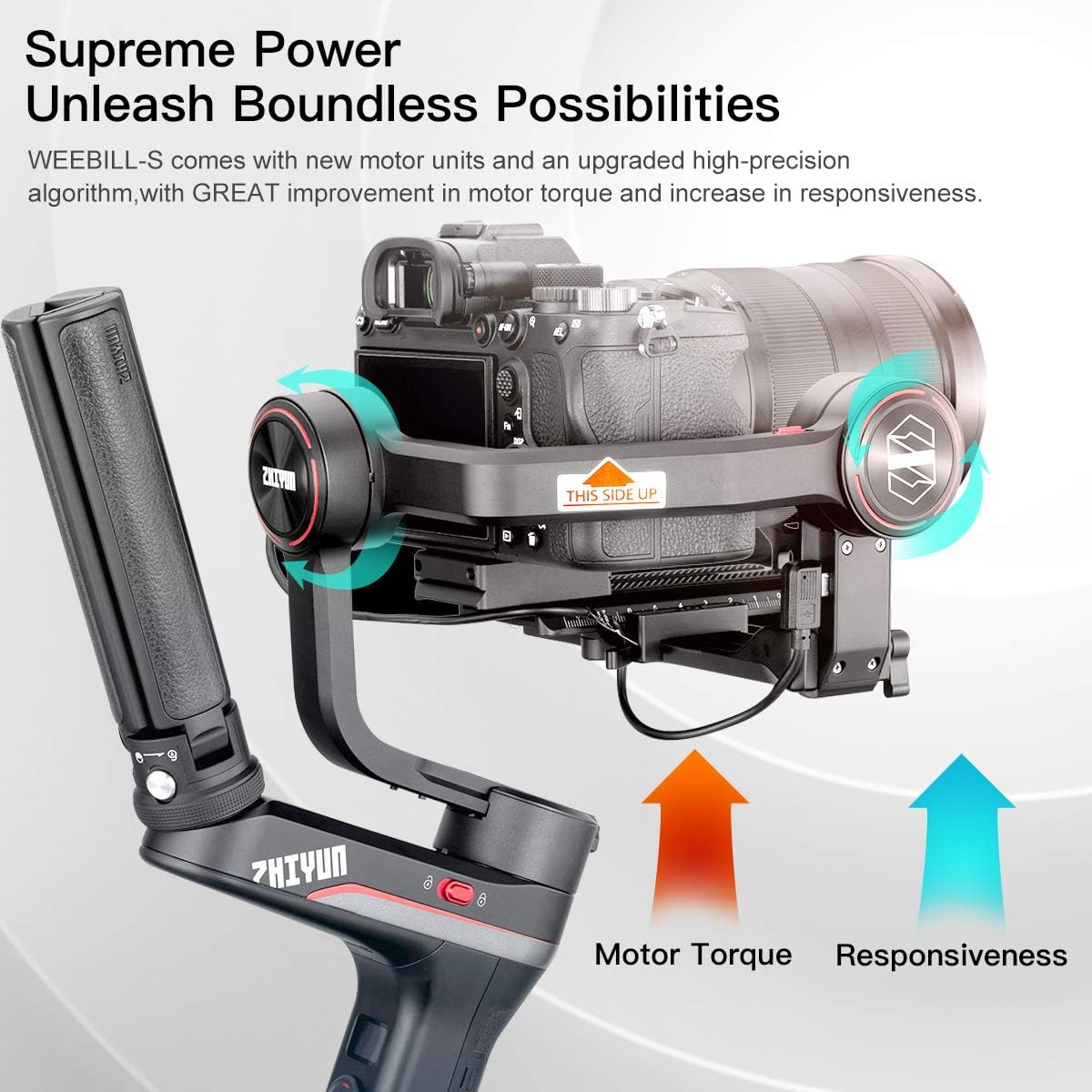 Zhiyun WEEBILL S Gimbal Stabilizer (Standard Package), Zhiyun-Weebill-s-DSLR-Gimbal : Camera & Photo