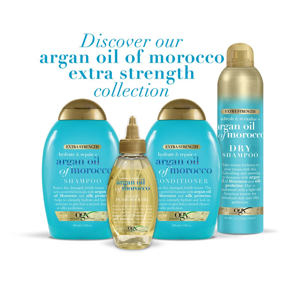 OGX Extra Strength Argan Oil Of Morocco Hair Mask, 6 Oz : Beauty