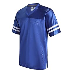 DEHANER Royal Blue Men's Women's Football Jersey