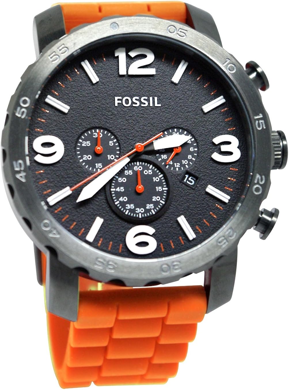 Fossil Watch Orange Strap Best Sale, 60 