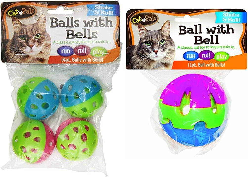 cat toys balls with bells