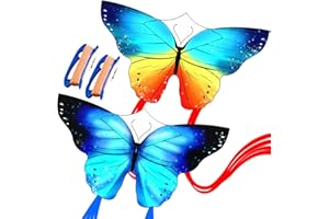Kaiciuss Butterfly Kite for Adults, Easy to Fly Kites for Beginners, Best Kites for Outdoor Play