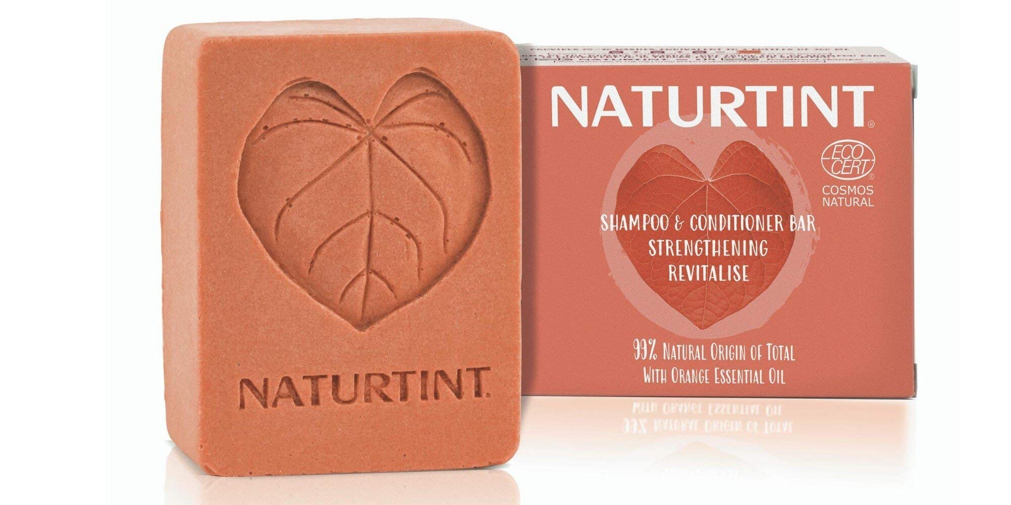 Naturtint 2 in 1 Strengthening Shampoo & Conditioner Bar for Weak and Thinning Hair