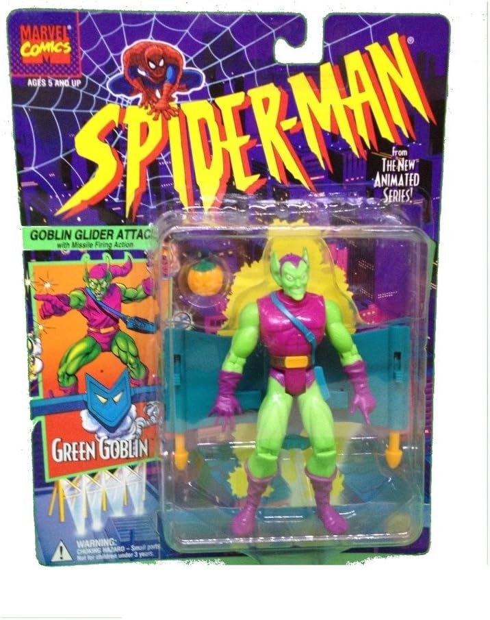 spiderman green goblin figure