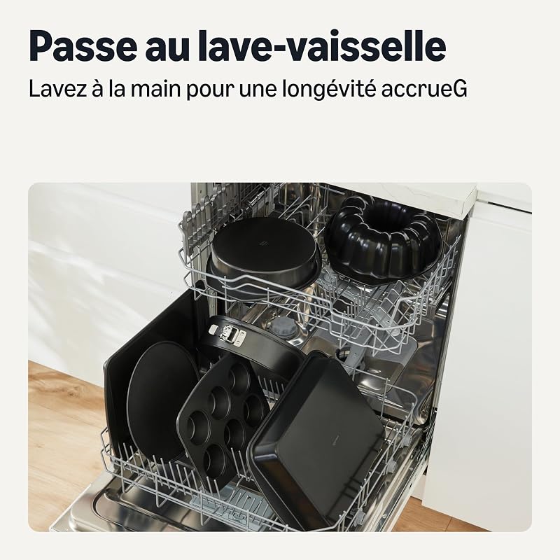 Moule à Charnière Antiadhésif, Passe au Four et au Lave-Vaisselle, 25,4cm — photo 5 sur 7