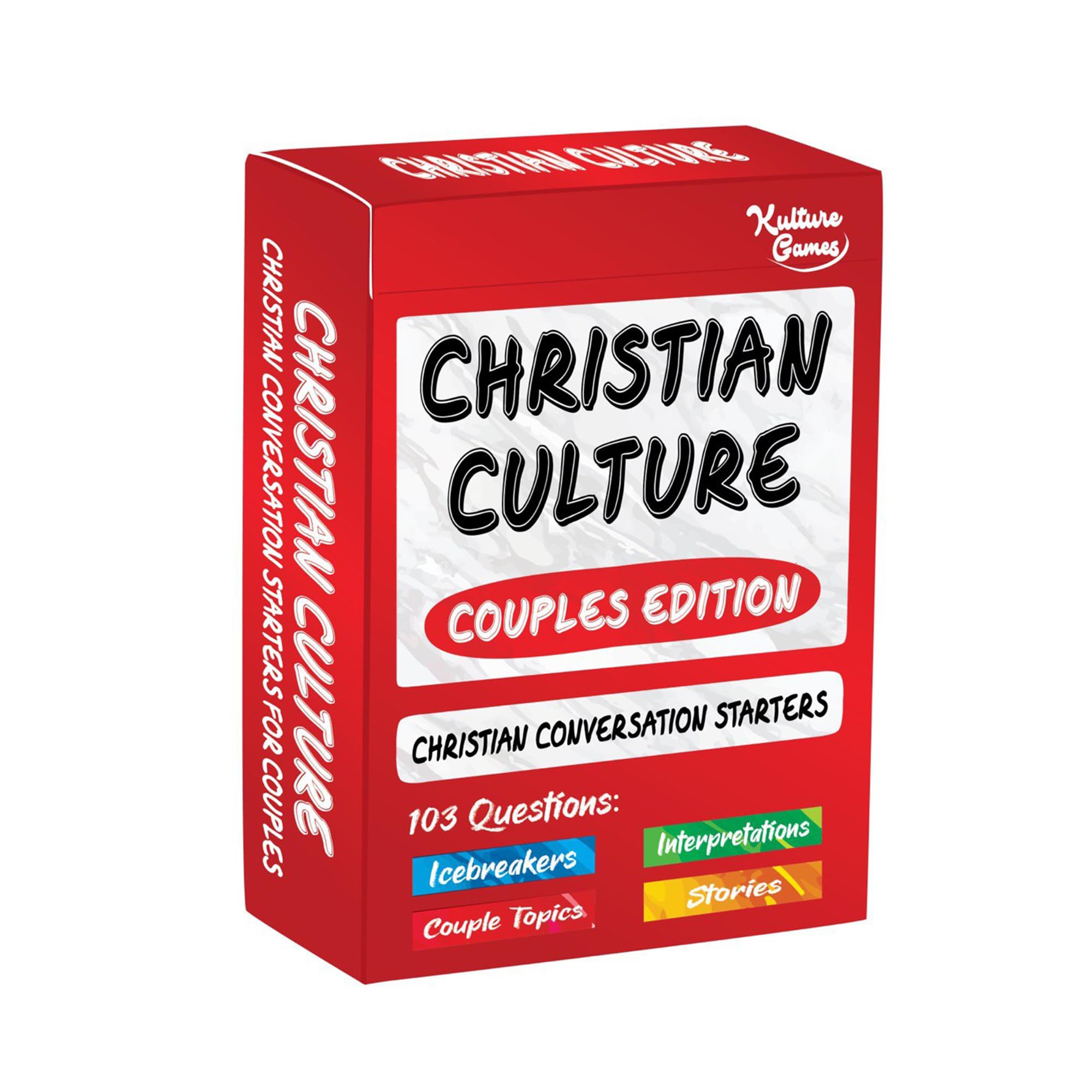 Christian Culture - Couples Edition: Conversation Starters for Meaningful Discussions - Christian Cards & Gifts