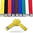 Starpro Martial Arts Belt - Lightweight Design for Karate Judo Taekwondo Training and Competition Belt - 240cm 280cm 320cm