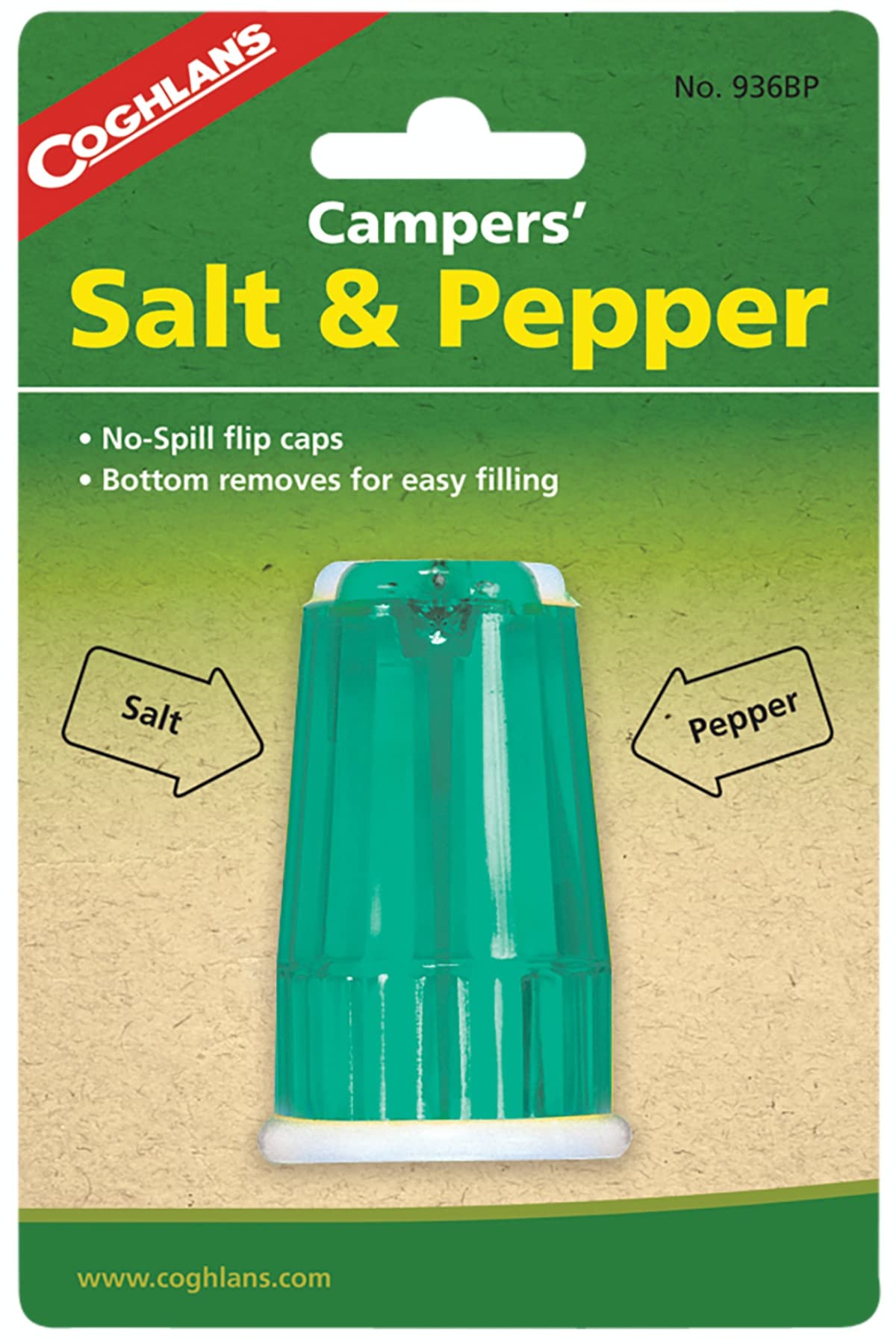 Coghlan's Unisex Adult C936BP Salt And Pepper Shaker - Multi-Colour, One Size