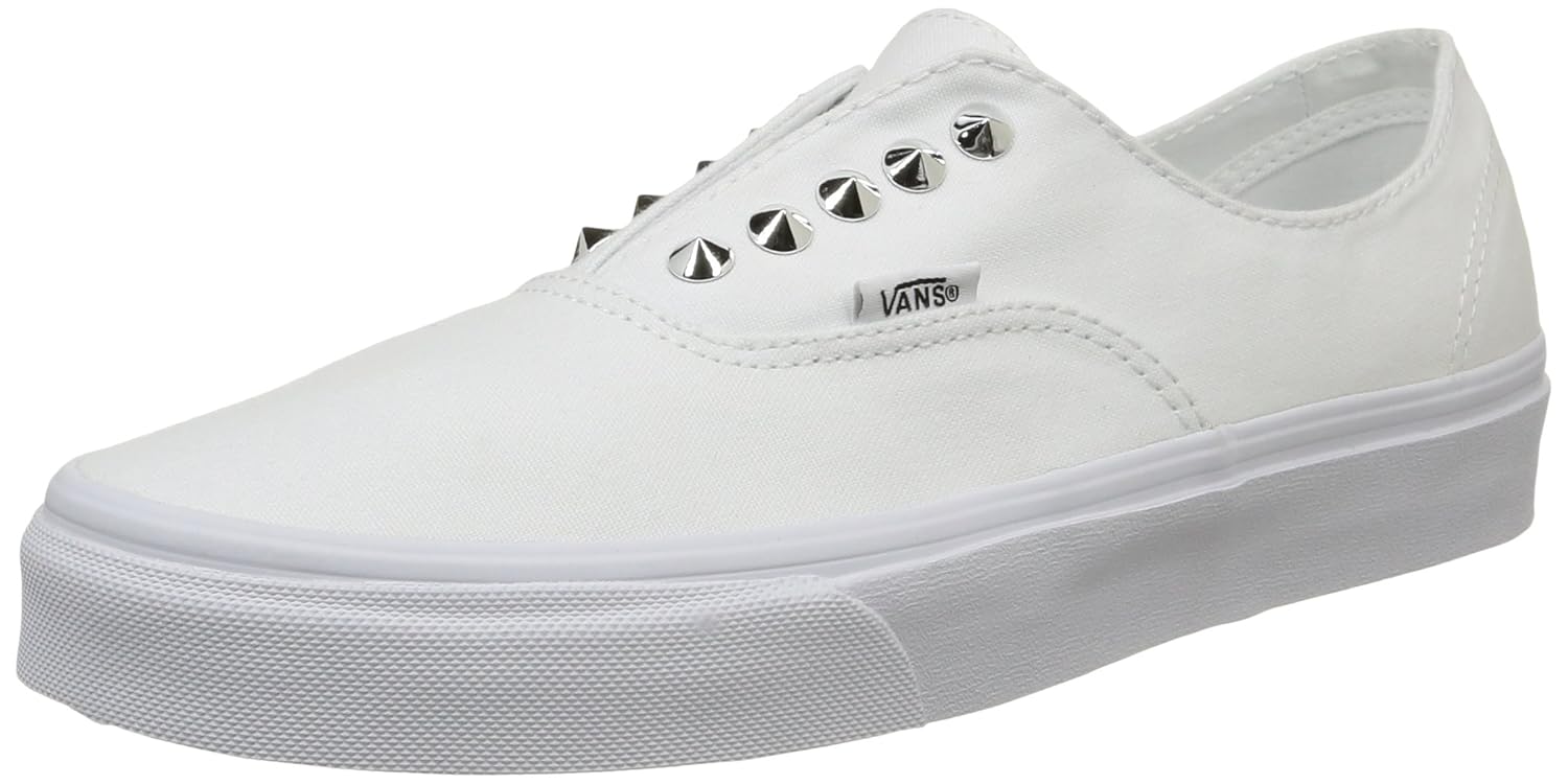 vans authentic gore studs white