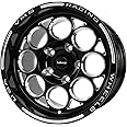 VWMO017 VMS Racing Wheel Modulo 15X10 5X114.3 50 ET 73.1 CB Black Milling Finish 7.5" backspacing