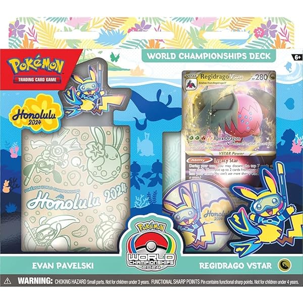 Amazon.com: 2023 Pokemon TCG World Championships Deck – Vance Kelley … :  Everything Else