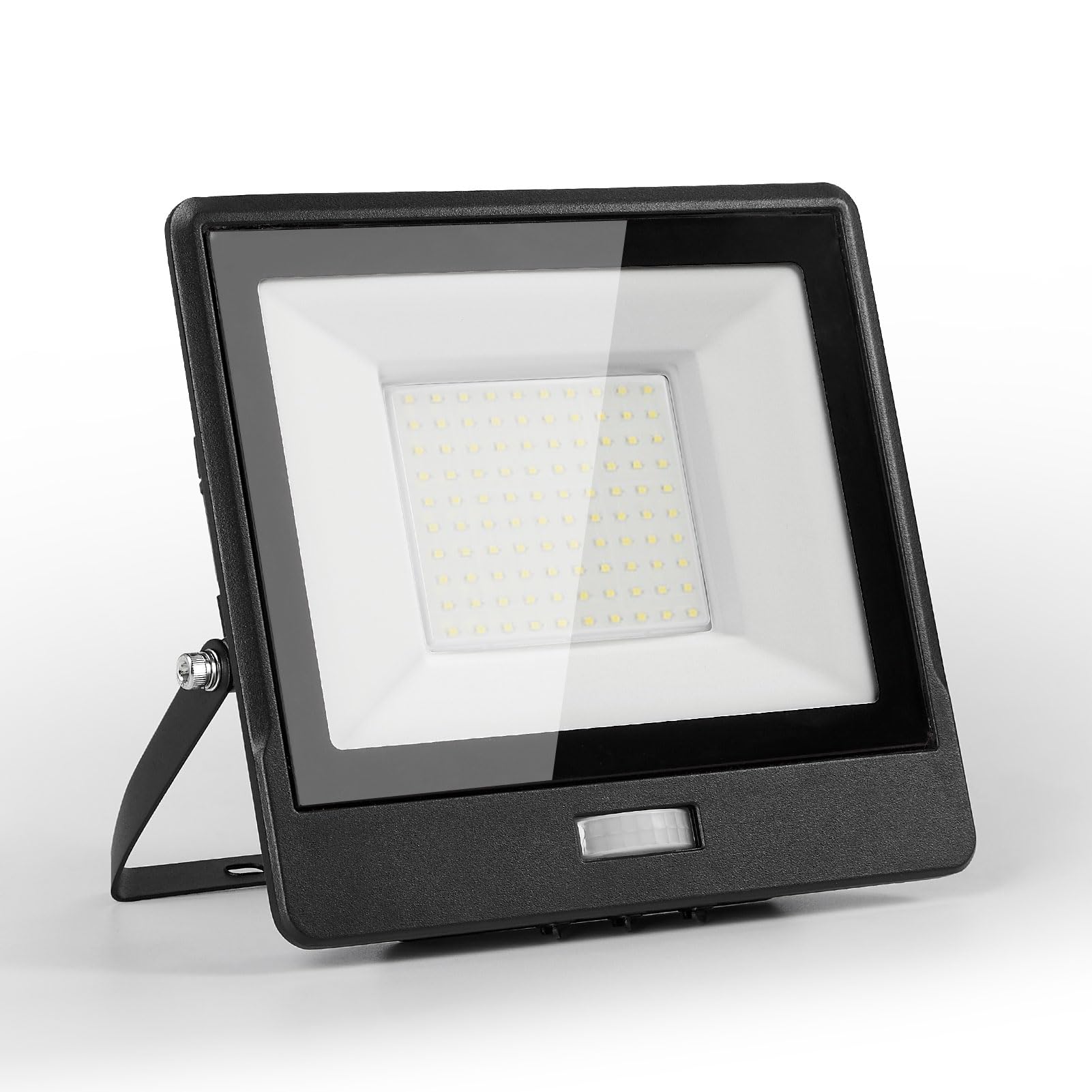 HARPER LIVING PIR Outdoor Floodlight, Flood & Spot Lighting IP65 Waterproof LED, 6500K Cool White, 50W Security Lights with Motion Sensor, Super Bright 4300 Lumen, Perfect for Garage Garden Pathway